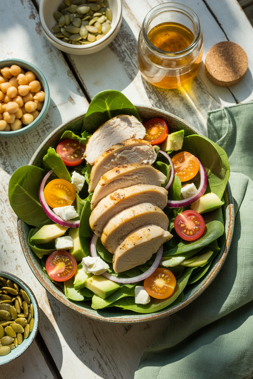 20 Low Calorie High Protein Salad Recipes for Quick Lunches