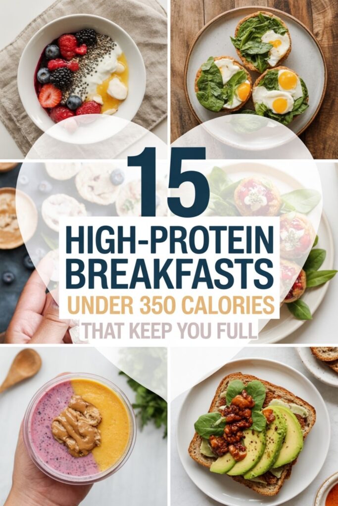 15 High-Protein Breakfasts Under 350 Calories