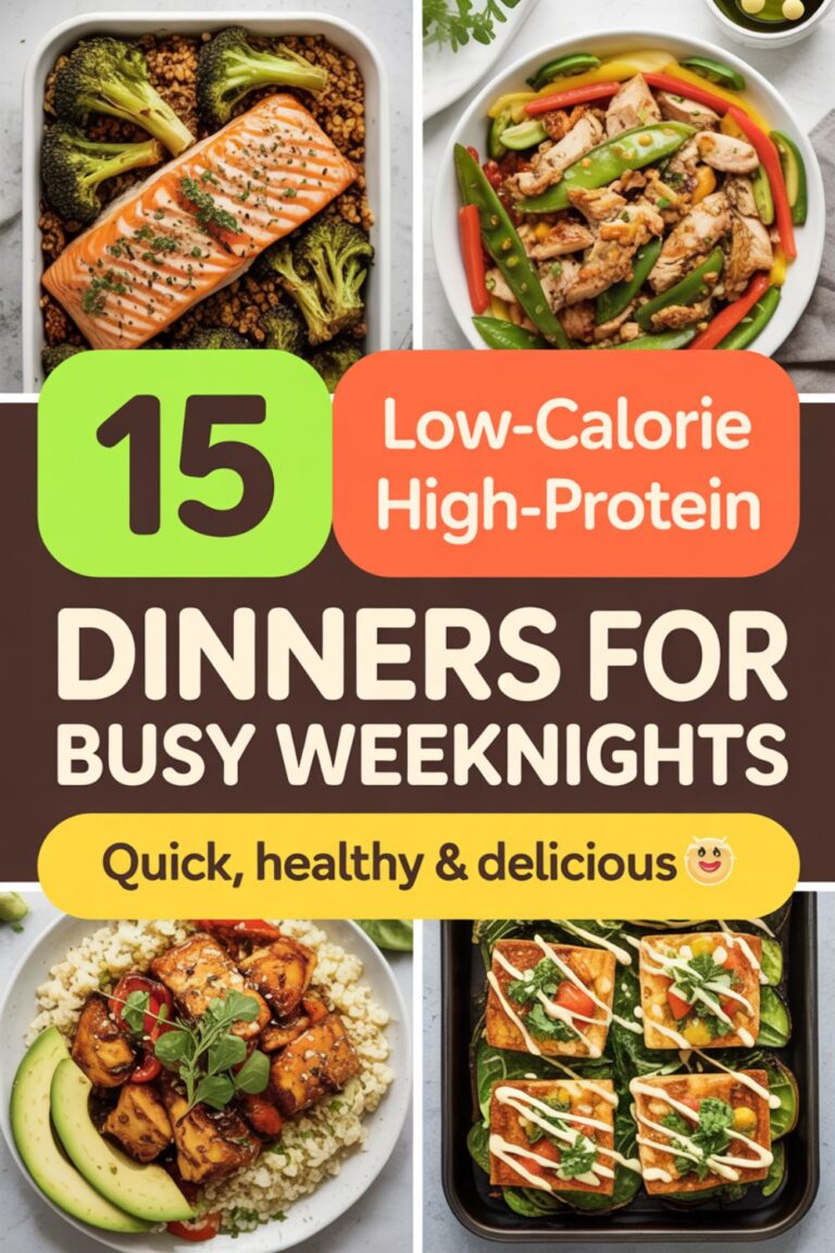15 Low-Calorie High-Protein Dinners for Busy Weeknights 9 15 Low-Calorie High-Protein Dinners for Busy Weeknights