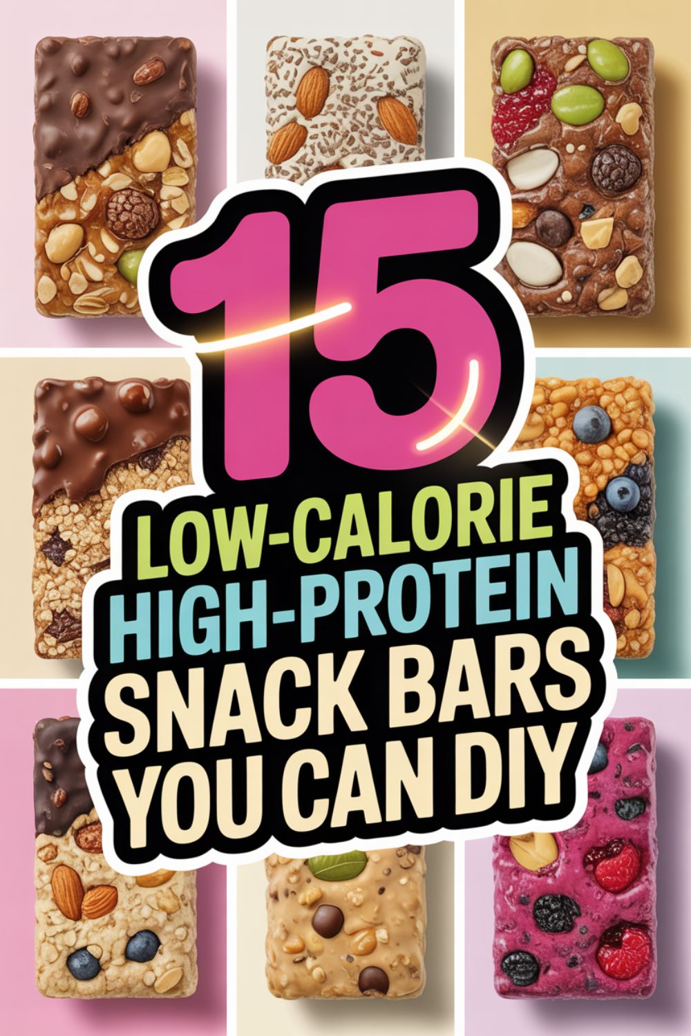 15 Low Calorie High Protein Snack Bars You Can DIY