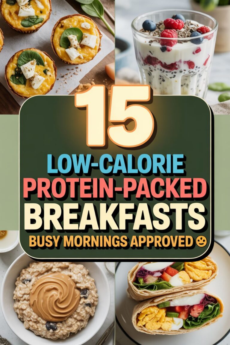 15 Low-Calorie Protein-Packed Breakfasts for Busy Mornings 7 15 Low-Calorie Protein-Packed Breakfasts for Busy Mornings