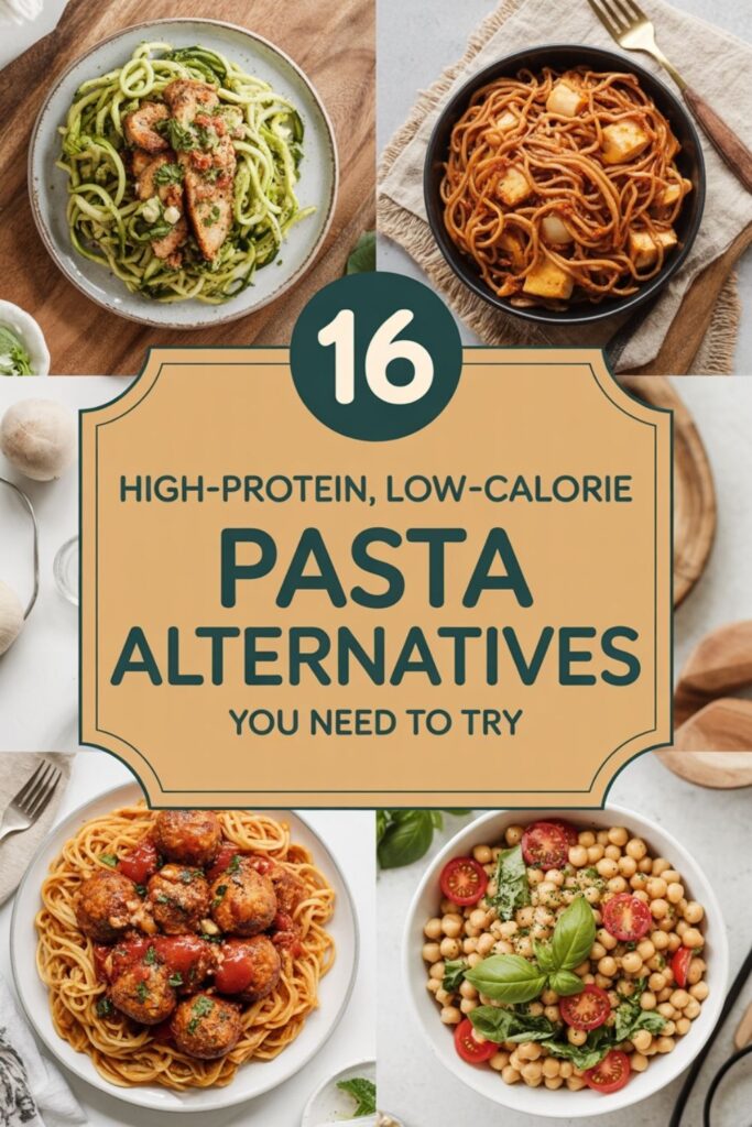 16 High-Protein, Low-Calorie Pasta Alternatives You Need To Try