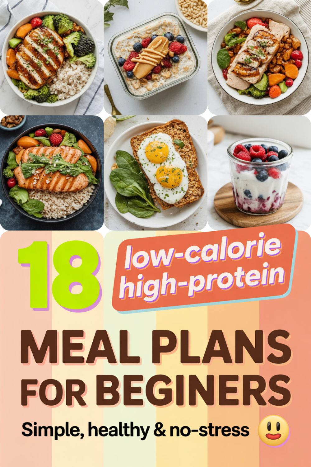 18 Low Calorie High Protein Meal Plans for Beginners