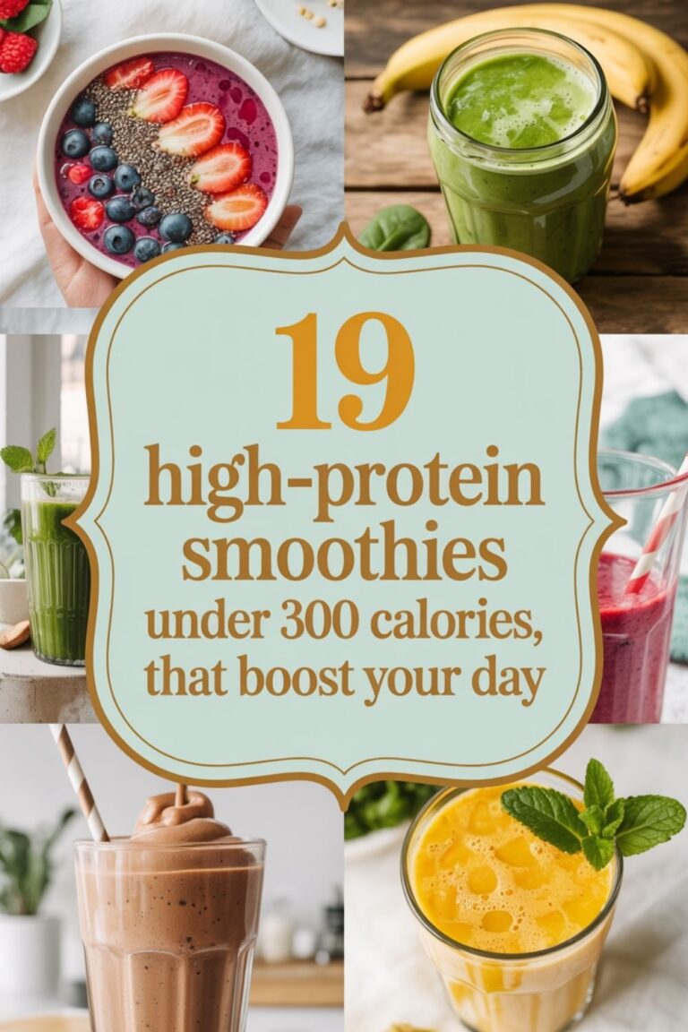19 High-Protein Smoothies Under 300 Calories 3 19 High-Protein Smoothies Under 300 Calories