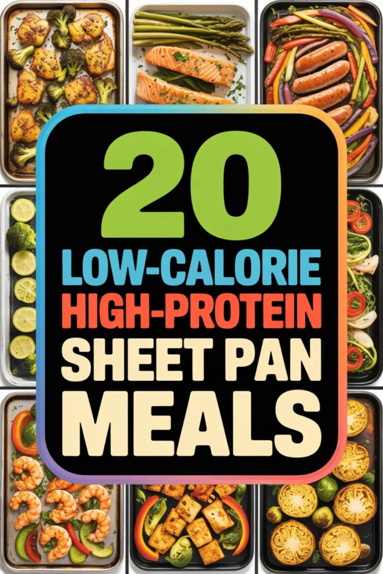 20 Low-Calorie High-Protein Sheet Pan Meals