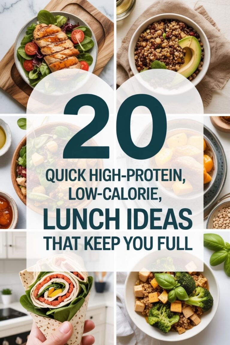 20 Quick High-Protein, Low-Calorie Lunch Ideas 8 20 Quick High-Protein, Low-Calorie Lunch Ideas