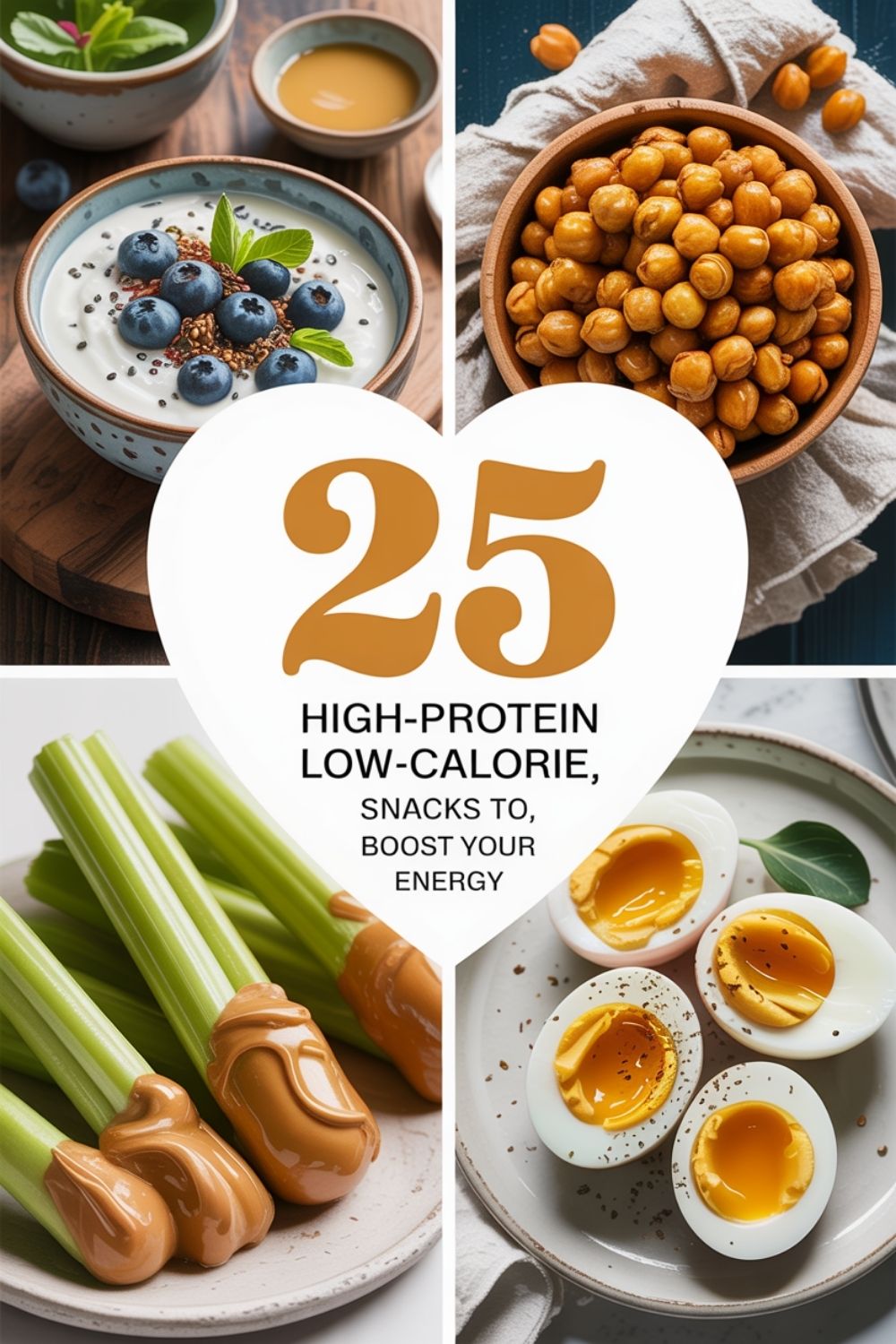 25 High Protein Low Calorie Snacks to Boost Your Energy