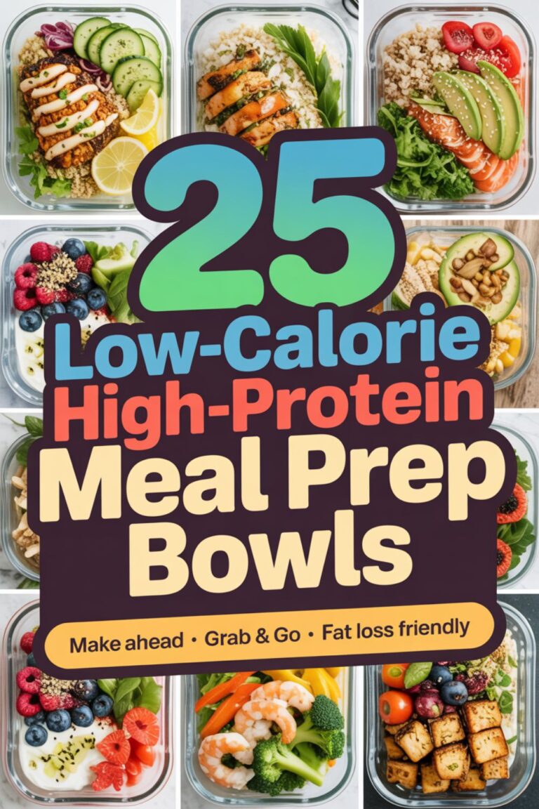 25 Low-Calorie High-Protein Bowls You Can Prep Ahead 11 25 Low-Calorie High-Protein Bowls You Can Prep Ahead