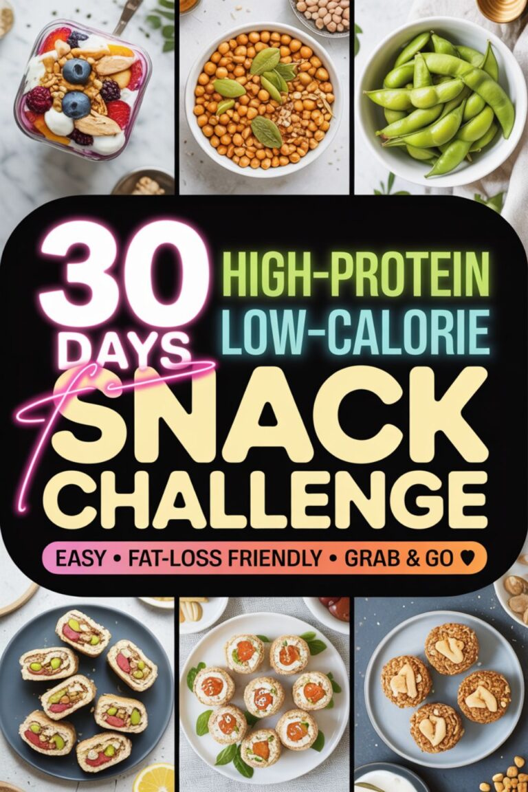 30-Day High-Protein Low-Calorie Snack Challenge 13 30-Day High-Protein Low-Calorie Snack Challenge