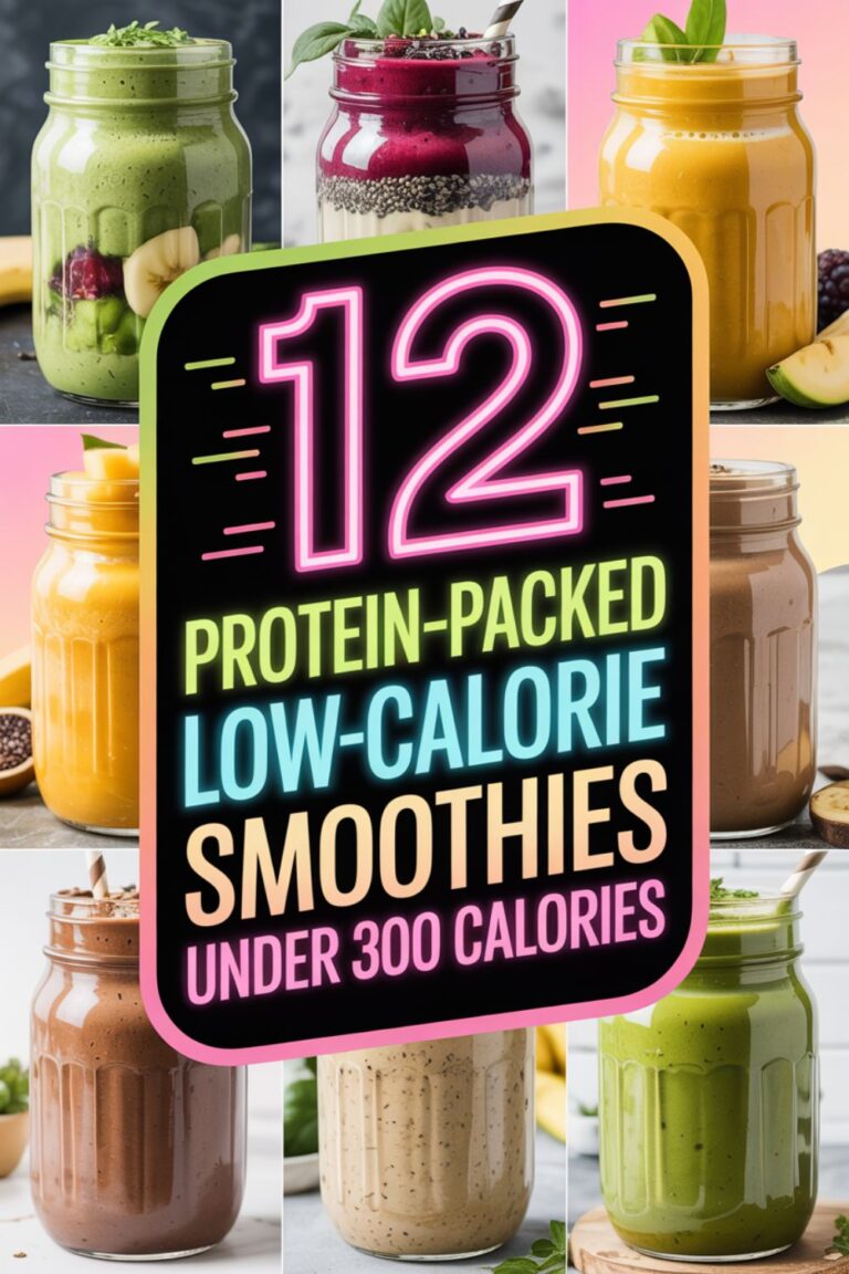 12 Protein-Packed Low-Calorie Smoothies Under 300 Calories 7 12 Protein-Packed Low-Calorie Smoothies Under 300 Calories