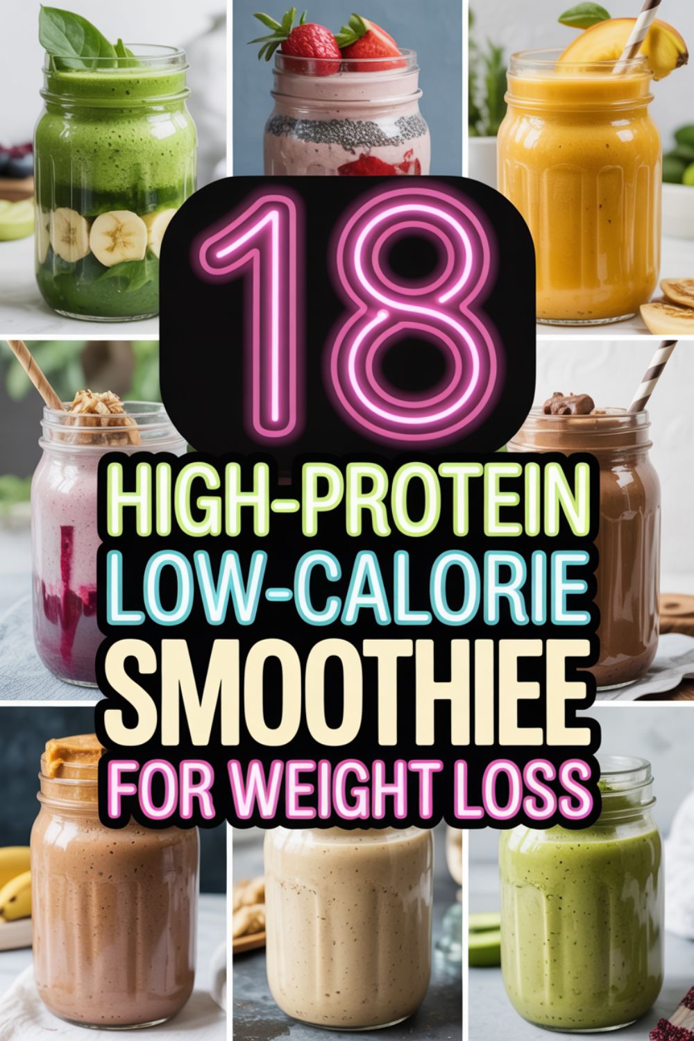 18 High Protein Low Calorie Smoothies for Weight Loss
