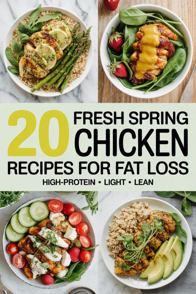 20 Fresh Spring Chicken Recipes for Fat Loss 3 20 Fresh Spring Chicken Recipes for Fat Loss