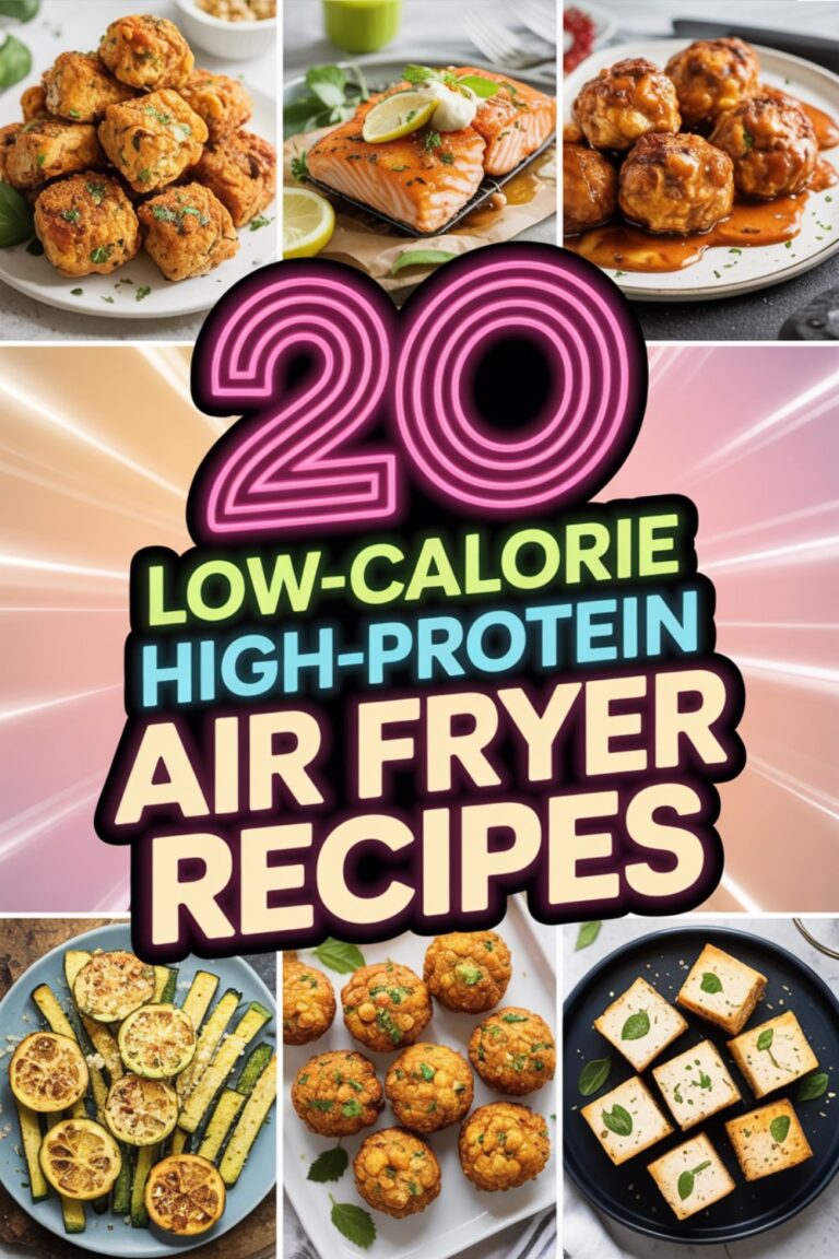 20 Low-Calorie High-Protein Air Fryer Recipes