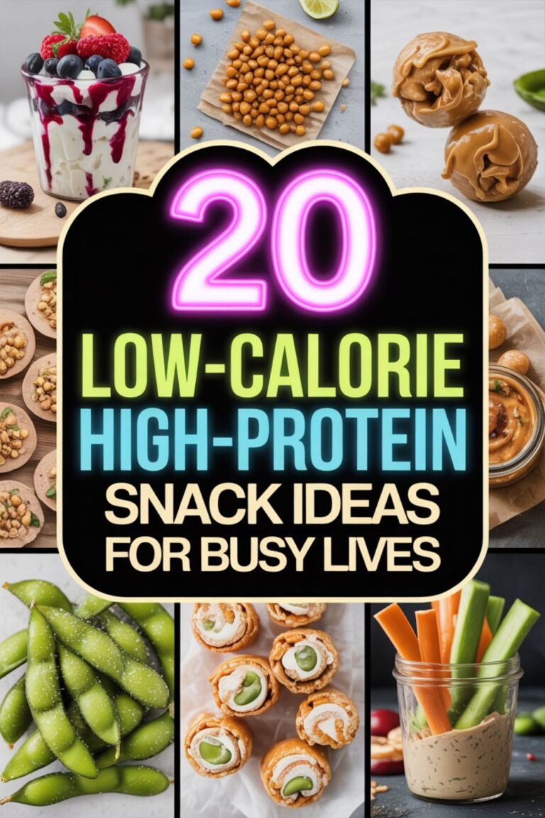 20 Low-Calorie High-Protein Snack Ideas for Busy Lives 3 20 Low-Calorie High-Protein Snack Ideas for Busy Lives
