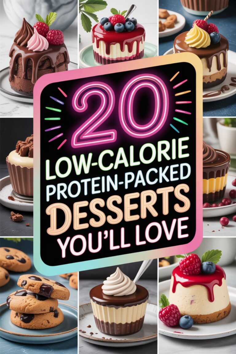 20 Low-Calorie Protein-Packed Desserts You’ll Love