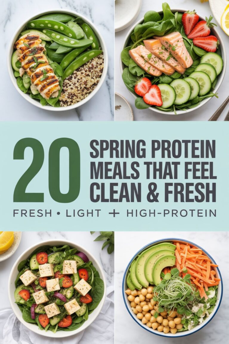 20 Spring Protein MealsThat Feel Clean & Fresh 13 20 Spring Protein MealsThat Feel Clean & Fresh