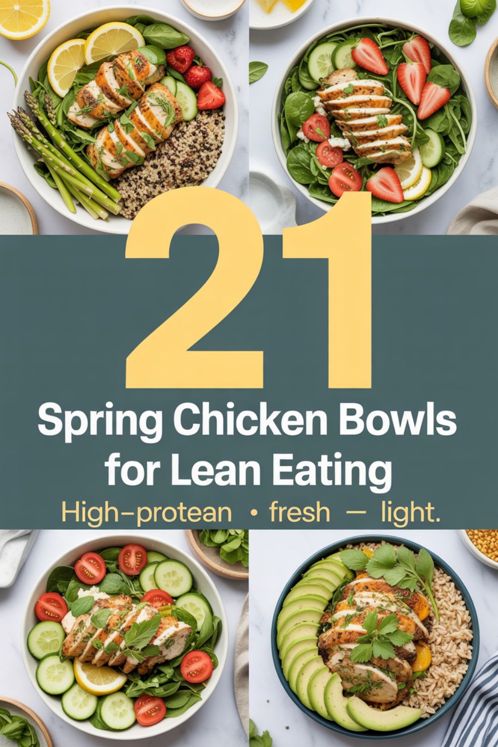 21 Spring Chicken Bowlsfor Lean Eating 2