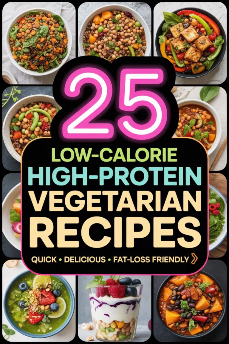 25 Low-Calorie High-Protein Vegetarian Recipes That Actually Taste Good 1 25 Low-Calorie High-Protein Vegetarian Recipes That Actually Taste Good