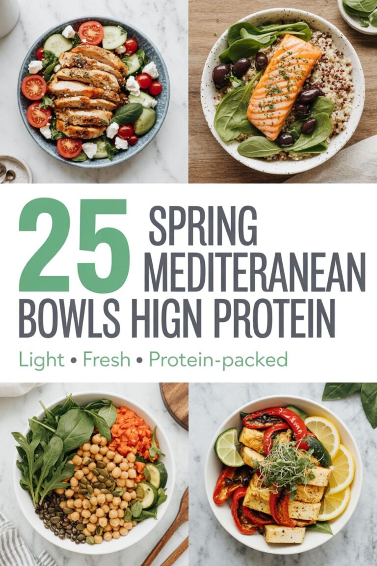 25 Spring Mediterranean Bowls High in Protein 13 25 Spring Mediterranean Bowls High in Protein