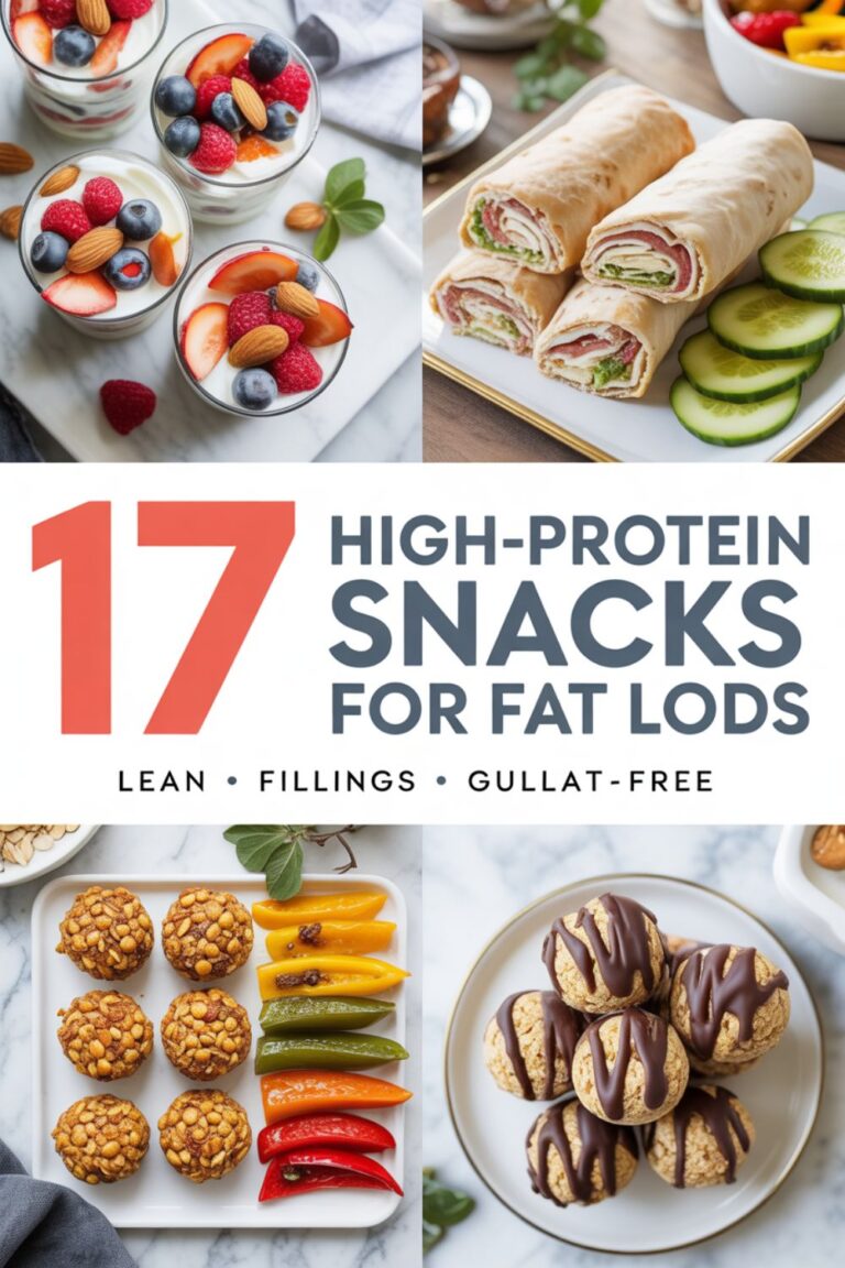 17 High-Protein Snacks for Fat Loss 17 17 High-Protein Snacks for Fat Loss