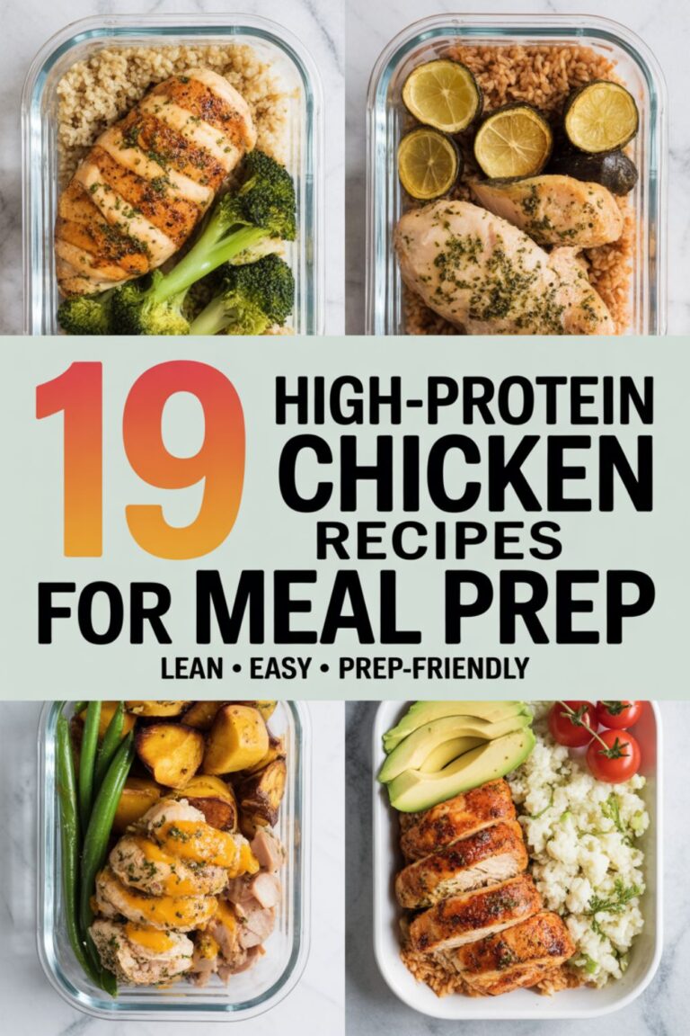 19 High-Protein Chicken Recipes for Meal Prep