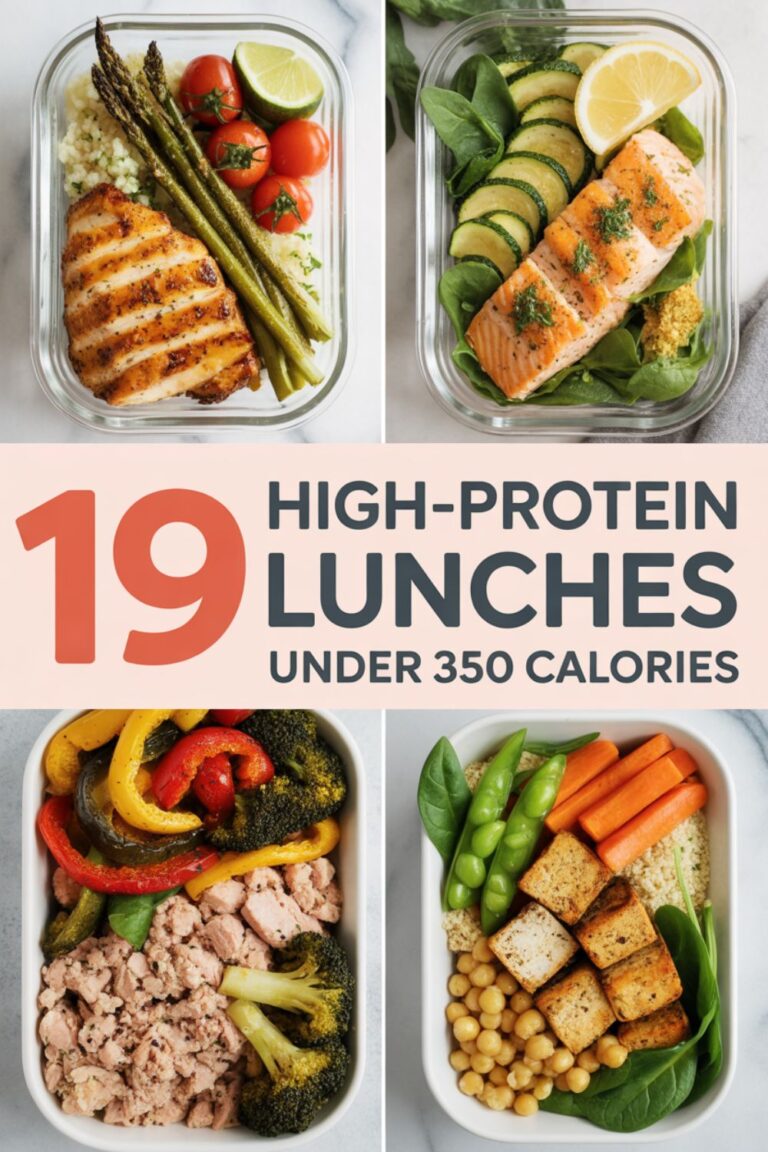 19 High-Protein Lunches Under 350 Calories 3 19 High-Protein Lunches Under 350 Calories