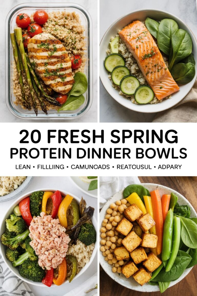 20 Fresh Spring Protein Dinner Bowls 12 20 Fresh Spring Protein Dinner Bowls