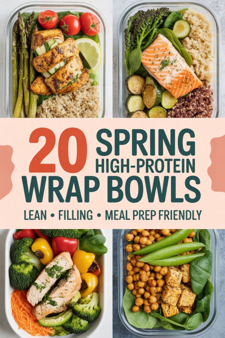20 Spring High-Protein Wrap Bowls That’ll Make You Forget Regular Wraps Exist