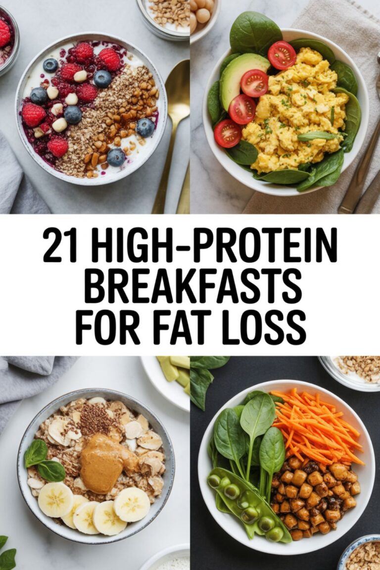 21 High-Protein Breakfasts for Fat Loss