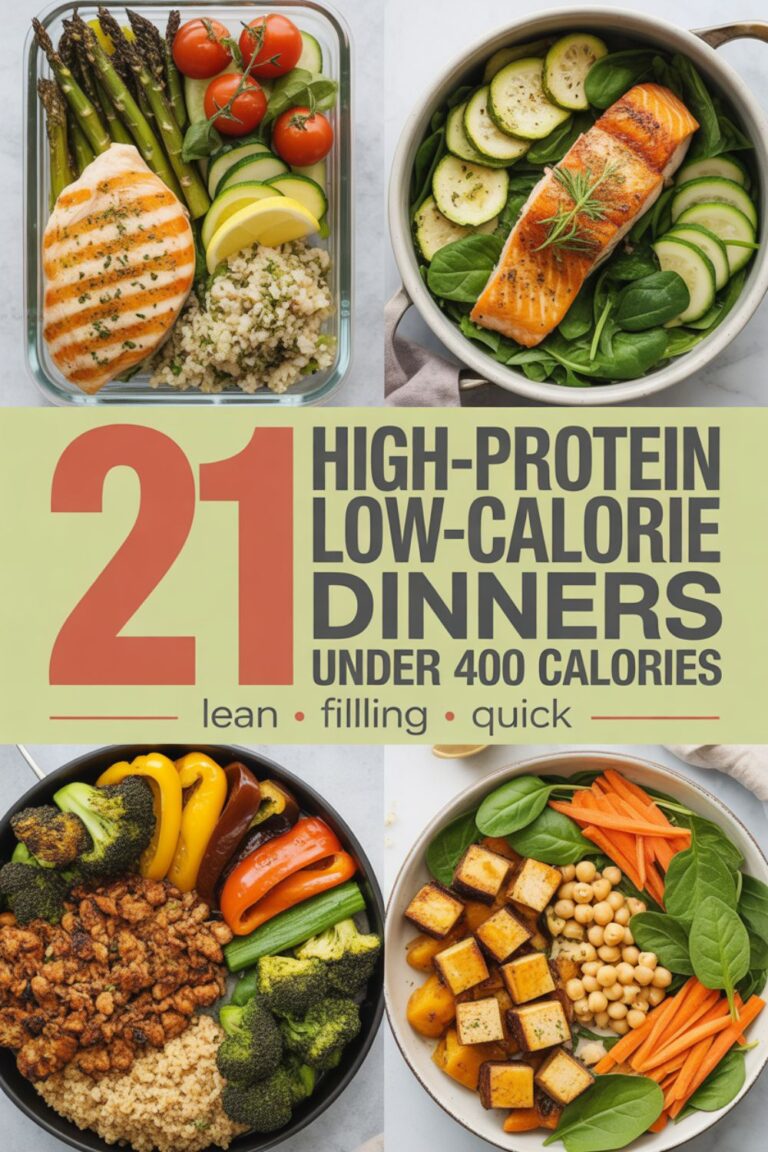 21 High-Protein Low-Calorie Dinners Under 400 Calories 9 21 High-Protein Low-Calorie Dinners Under 400 Calories