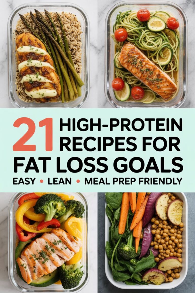 21 High-Protein Recipes for Fat Loss Goals