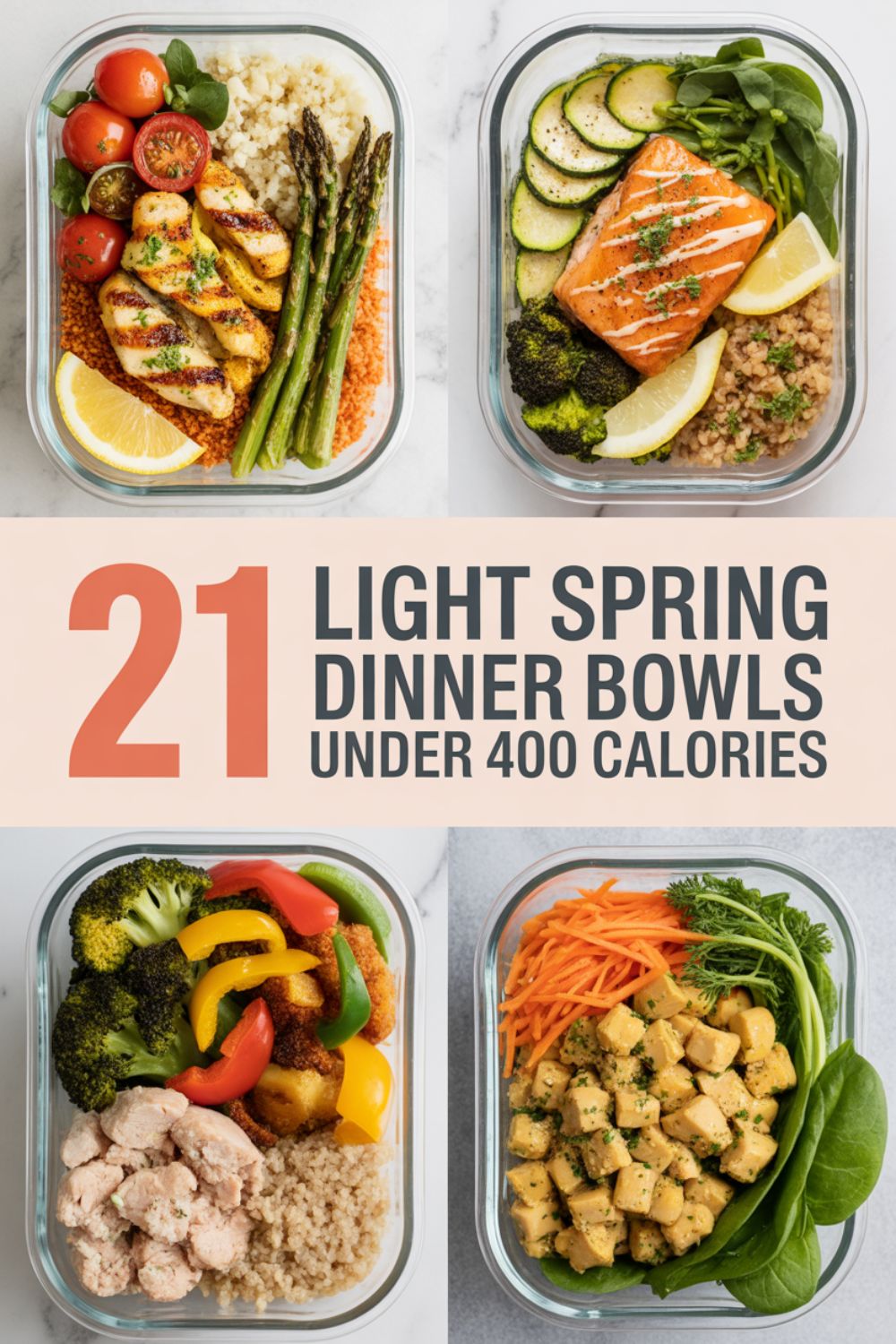 21 Light Spring Dinner Bowls Under 400 Calories 2