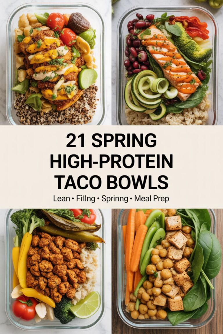 21 Spring High-Protein Taco Bowls That’ll Actually Keep You Full