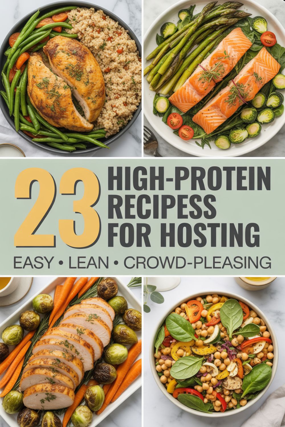 23 High Protein Recipes for Hosting