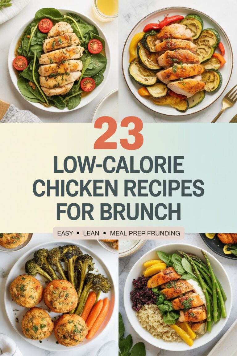 23 Low-Calorie Chicken Recipes for Brunch