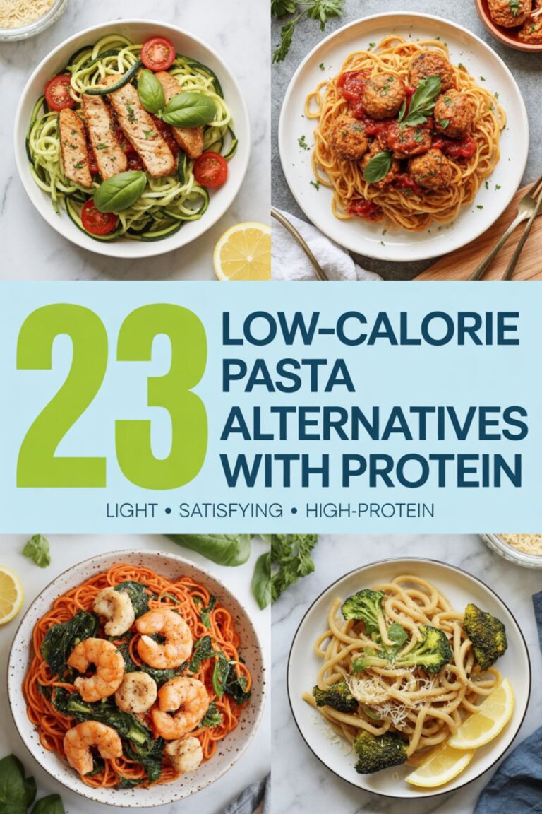 23 Low-Calorie Pasta Alternatives with Protein 5 23 Low-Calorie Pasta Alternatives with Protein
