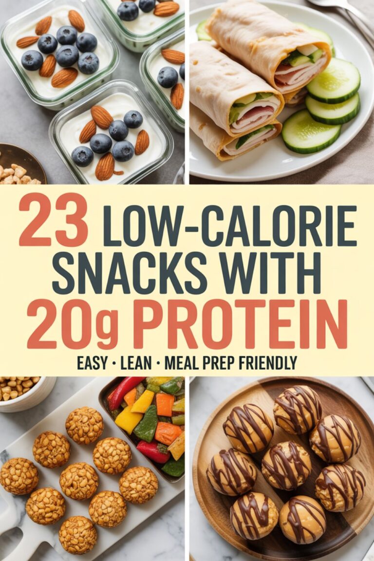 23 Low-Calorie Snacks with 20g Protein That Actually Taste Good 5 23 Low-Calorie Snacks with 20g Protein That Actually Taste Good