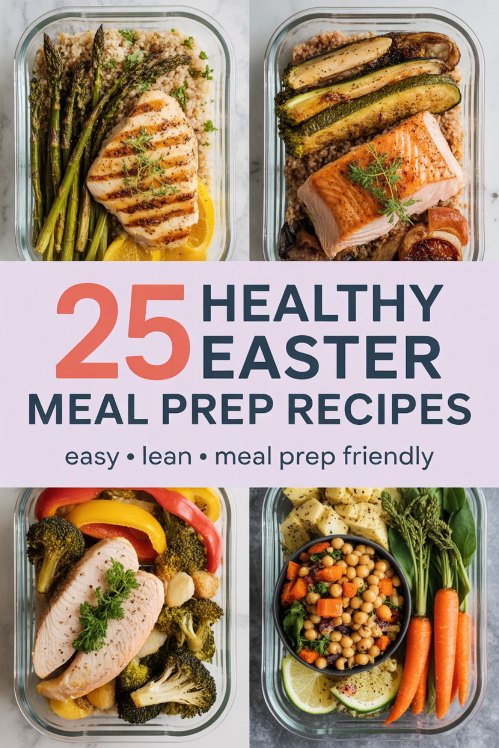 25 Healthy Easter Meal Prep Recipes