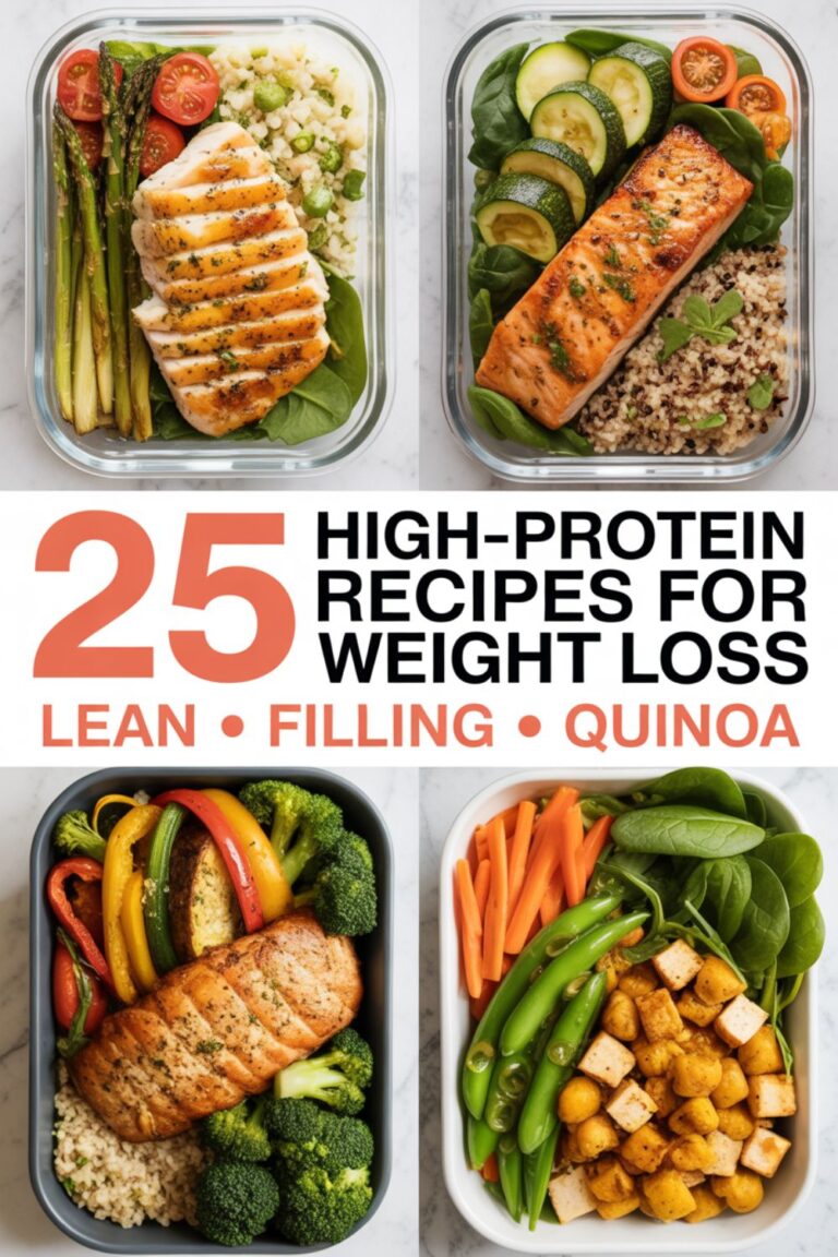 25 High-Protein Recipes for Weight Loss