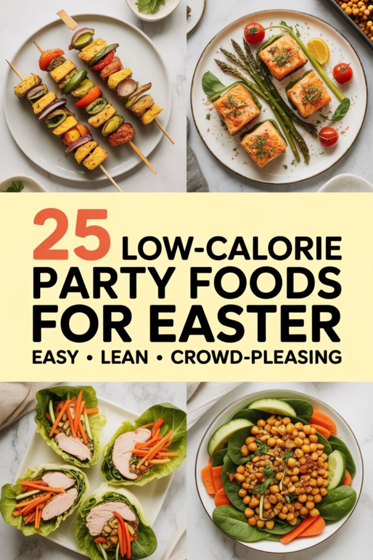 25 Low-Calorie Party Foods for Easter 19 25 Low-Calorie Party Foods for Easter