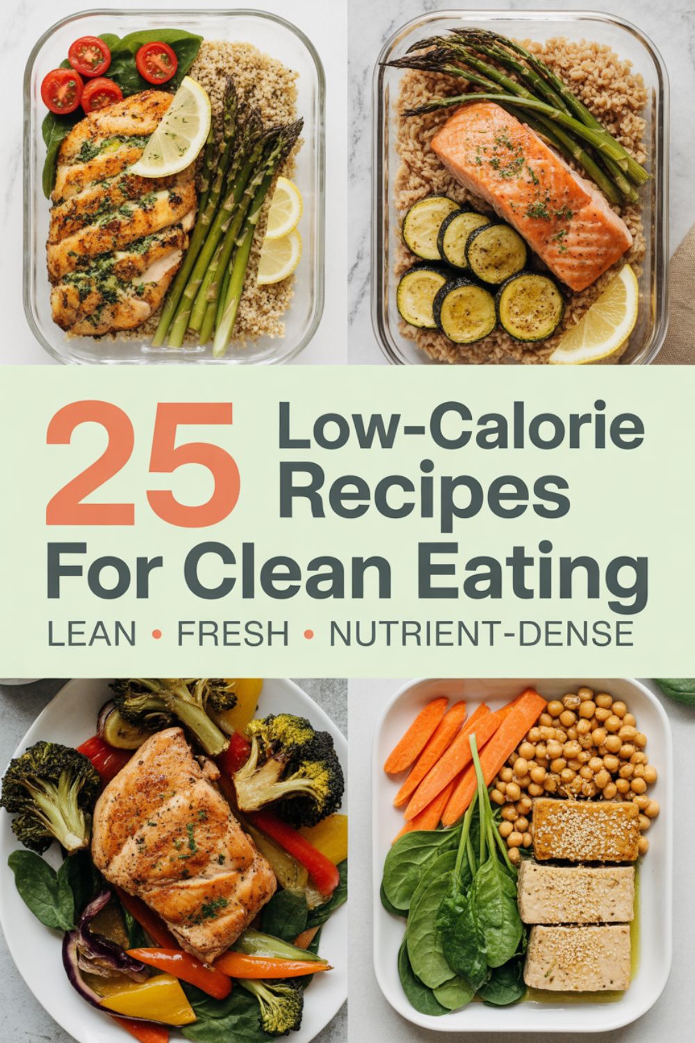 25 Low-Calorie Recipes for Clean Eating That Actually Keep You Full 2