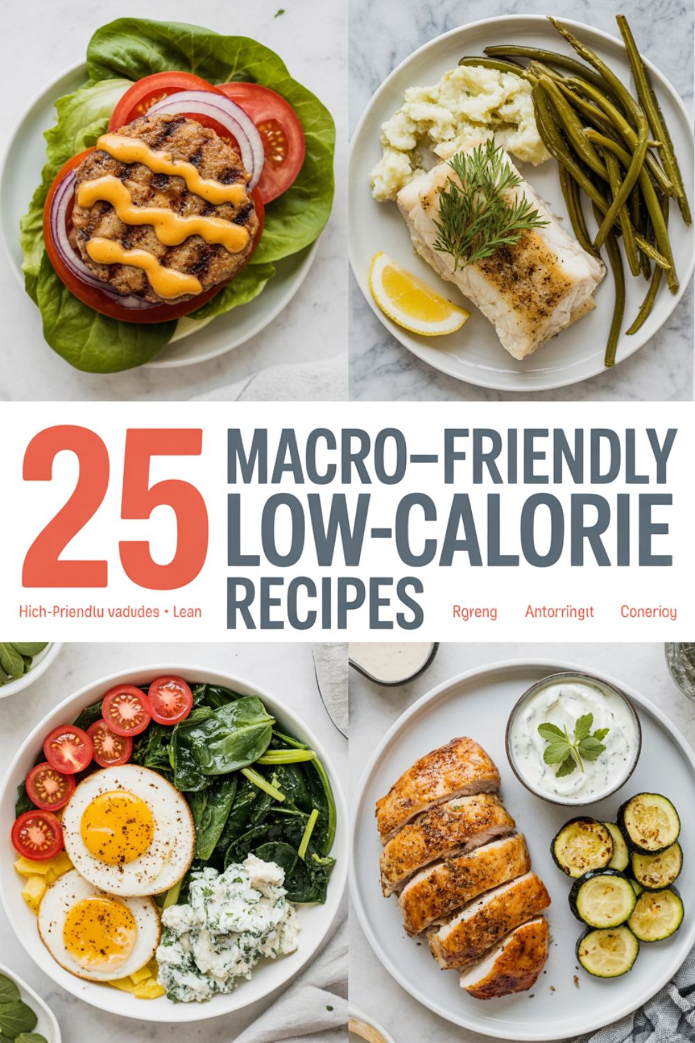 25 Macro Friendly Low Calorie Recipes