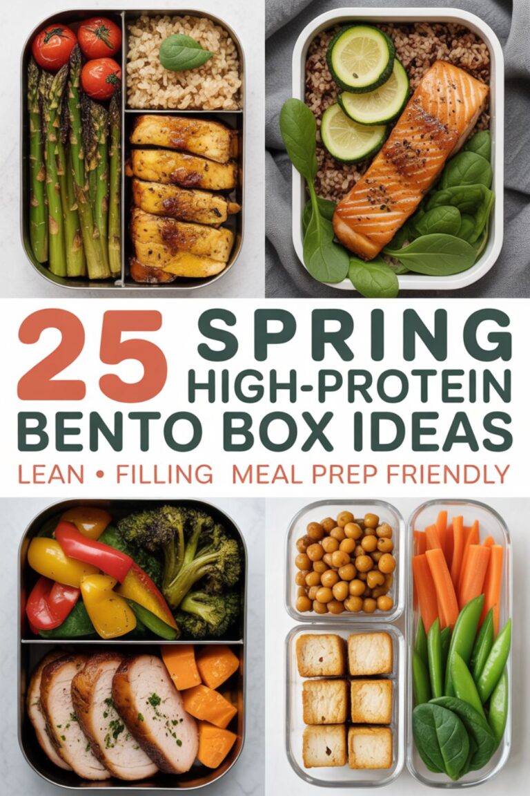 25 Spring High-Protein Bento Box Ideas That’ll Make Your Coworkers Jealous