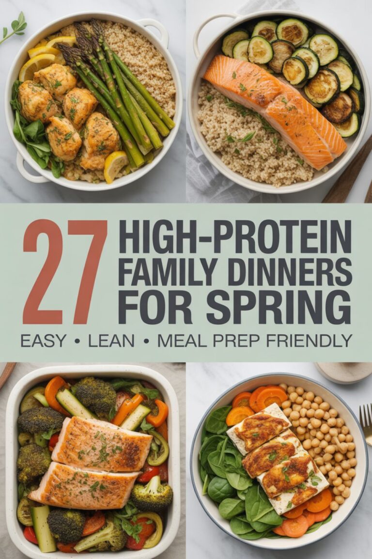 27 High-Protein Family Dinners for Spring 1 27 High-Protein Family Dinners for Spring