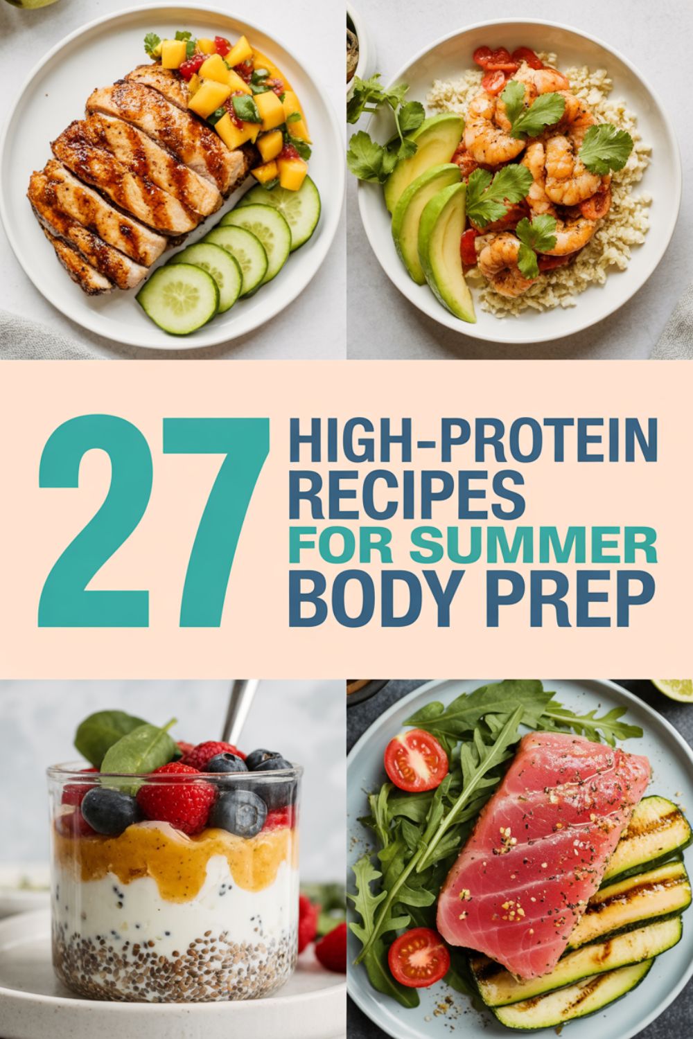 27 High Protein Recipes for Summer Body Prep