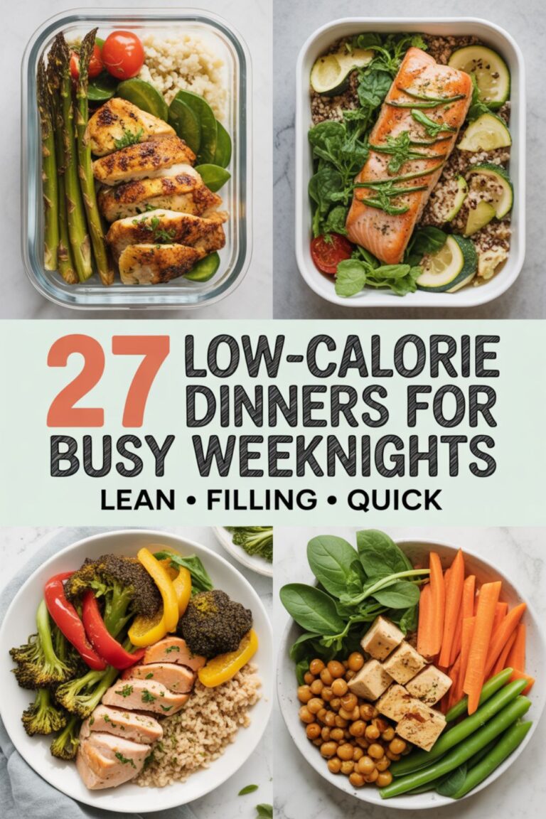 27 Low-Calorie Dinners for Busy Weeknights 7 27 Low-Calorie Dinners for Busy Weeknights