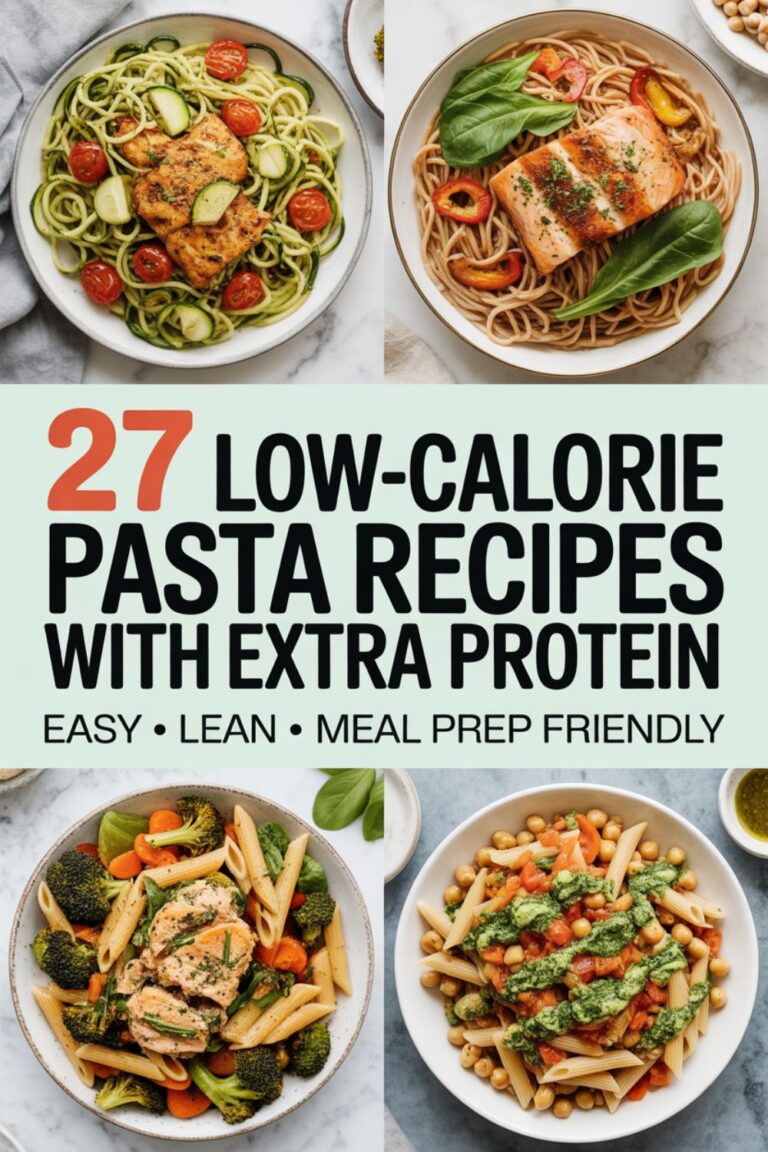 27 Low-Calorie Pasta Recipes with Extra Protein