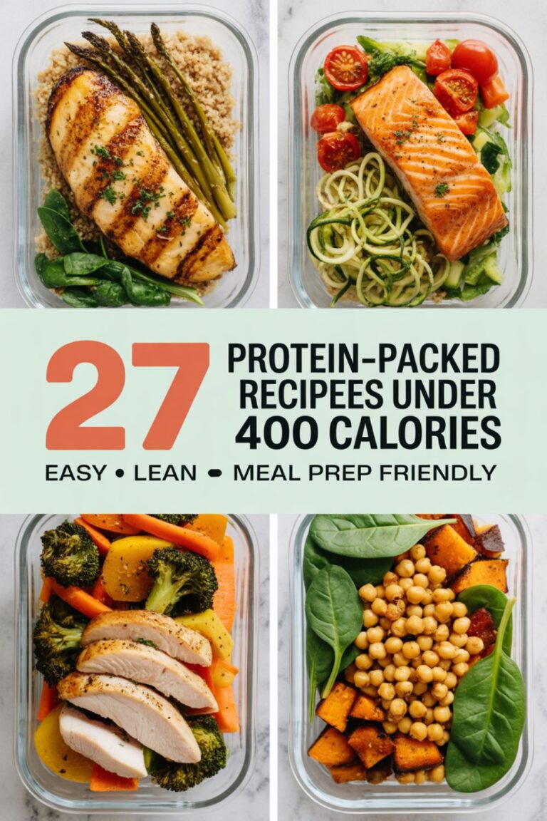 27 Protein-Packed Recipes Under 400 Calories
