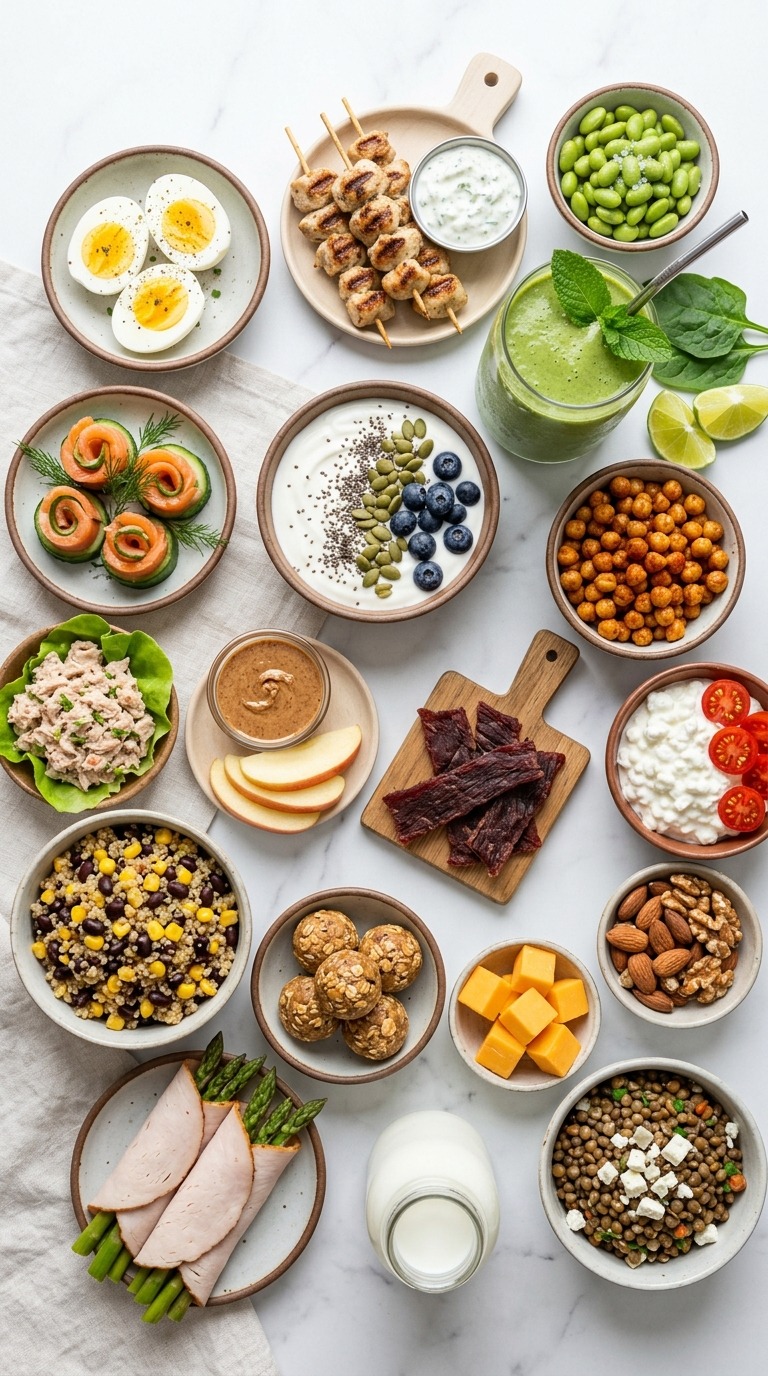 18 High-Protein Snacks That Curb Cravings For Hours