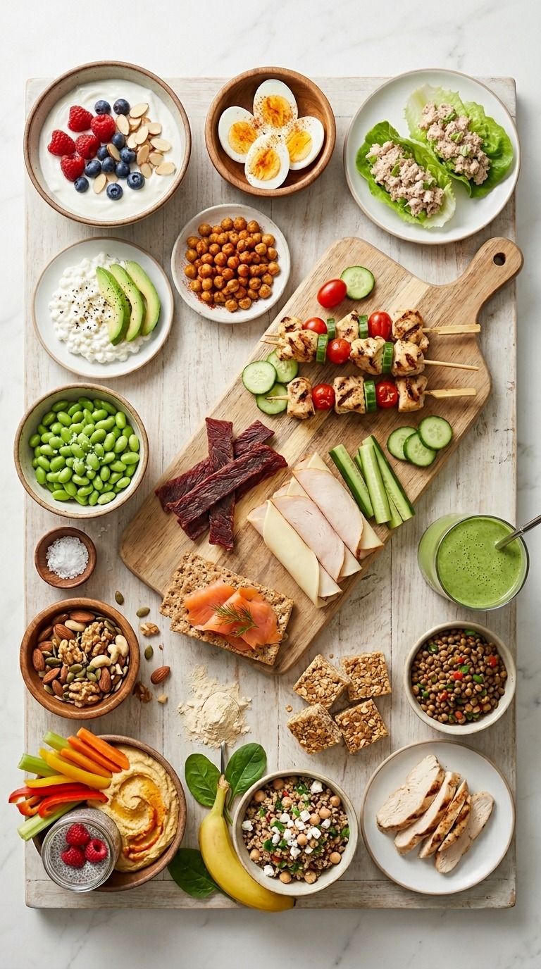 18 High-Protein Snacks That Curb Cravings For Hours